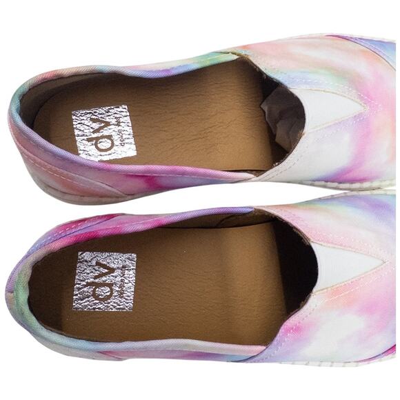 Dolce Vita Sumna Purple Tie Dye Ombre Sneakers Slip On Women's size 9 - Picture 8 of 9